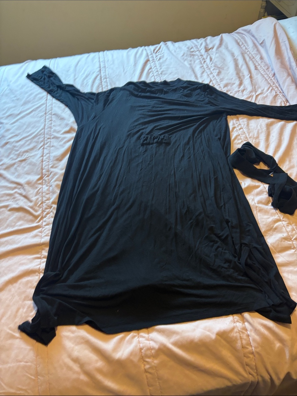 Torrid Robe Plus Size Intimates Lounge Sleep Women’s Bathrobe 1X2X Black - Picture 12 of 14